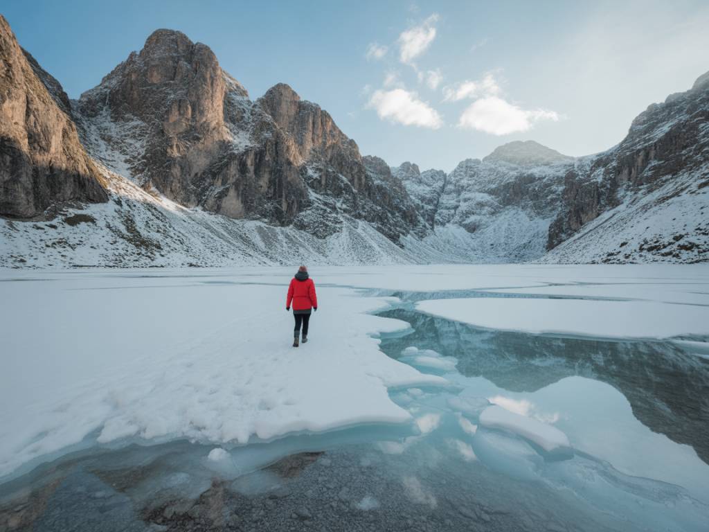 Balade hivernale en Slovénie : entre lacs gelés, grottes féeriques et villages alpins