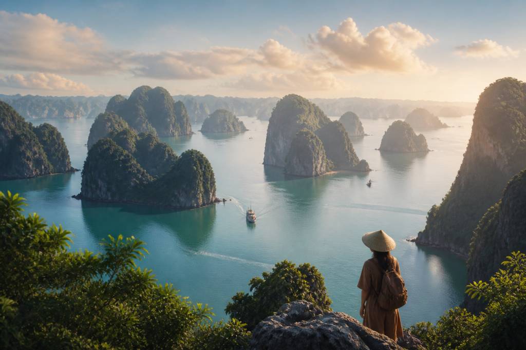 Baie d halong carte : itinéraires, sites à voir et conseils pour bien se repérer