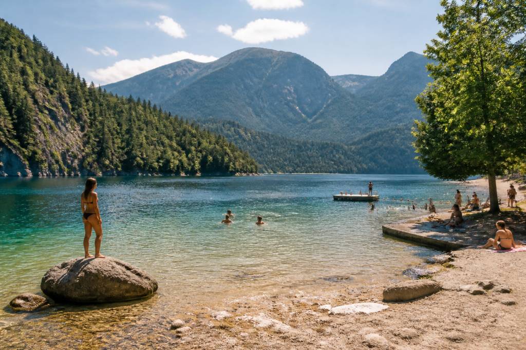Baignade lac : les plus beaux spots où se baigner en toute sécurité